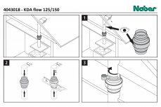 Faber KDA flow 125/150 - kondenzační jímka samoodpařovací