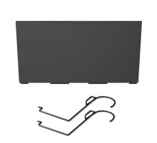 Květináč Prosperplast URBI CASE W 39,5 cm antracit