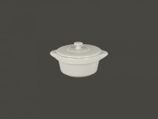 RAK Porcelain RAK Chef's Fusion hrnec s poklicí mini 8,5 cm, bílý | RAK-CFRD09WH
