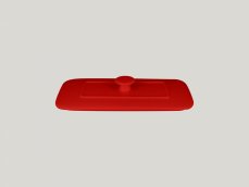 RAK Porcelain RAK Chef's Fusion poklice pro obdélný pekáč 20 × 10 cm, červená | RAK-CFRT20BRLD
