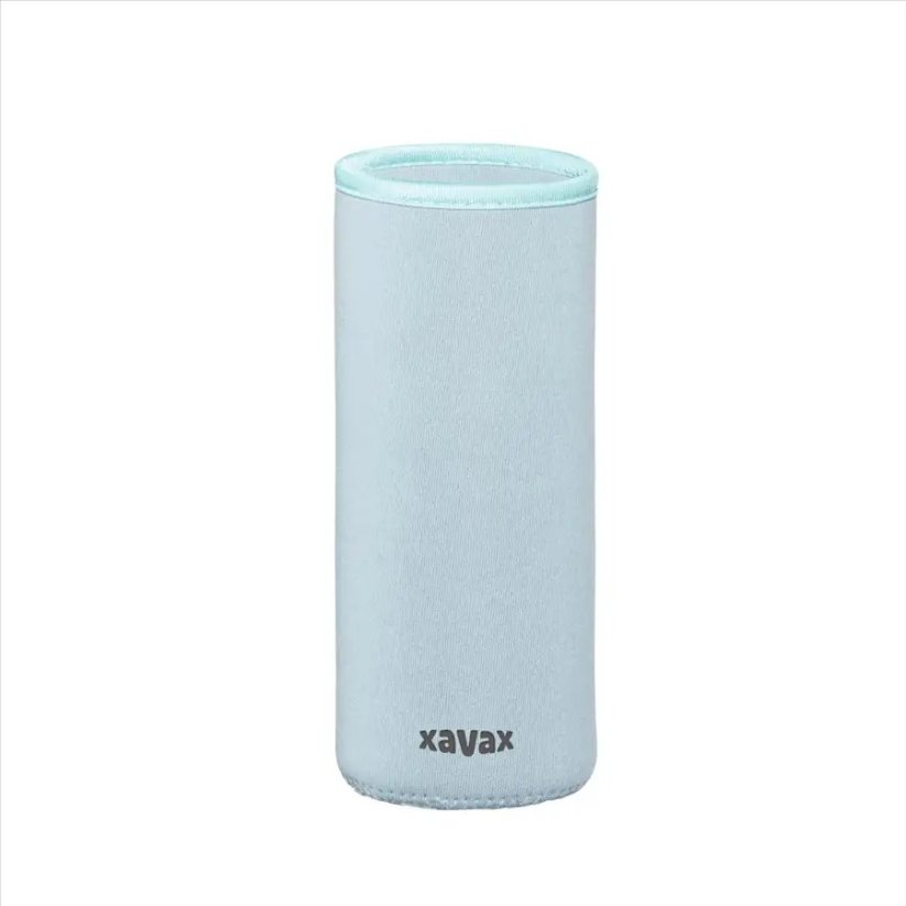 Láhev XAVAX To Go, skleněná na horké/studené/sycené nápoje, 450 ml, sítko, neoprenový obal