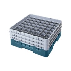 Cambro Koš Camrack 49 pozic, výška sklenice 17,4 cm - Tyrkysová