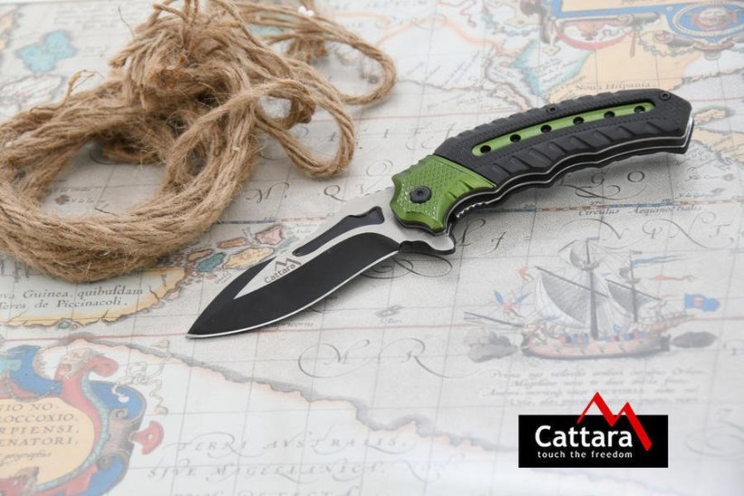 Nůž Cattara COBRA zavírací s pojistkou 20 cm
