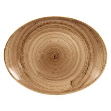 RAK Porcelain RAK Twirl talíř oválný 36 × 27 cm – shell | RAK-TWNNOP36SH