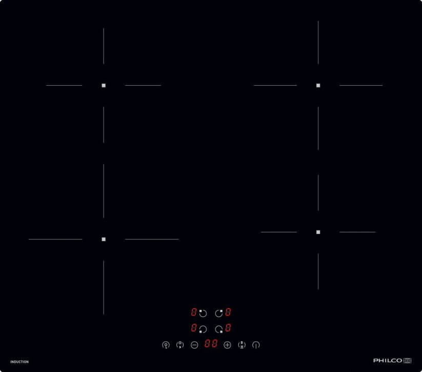 Indukční varná deska Philco PHD 640 GPB