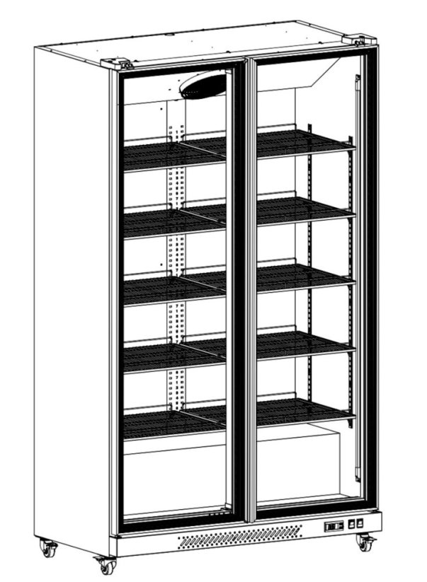 Chladící vitrína Guzzanti GZ 798