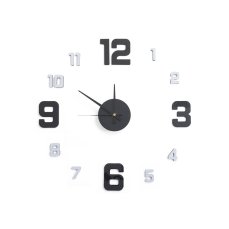 Samolepící hodiny G21 Metallic Style