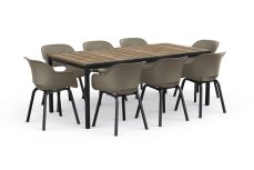 Zahradní stůl Keter Porto 200 aswhood black steel