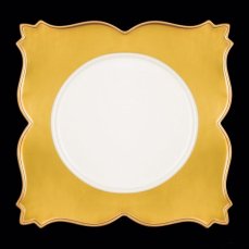 RAK Porcelain RAK Golden talíř čtvercový – King Golden 26 cm | RAK-KQSP26
