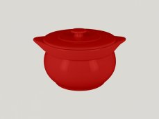 RAK Porcelain RAK Chef's Fusion mísa na polévku s poklicí pr. 15 cm, červená | RAK-CFST15BR