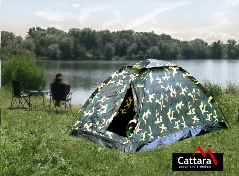 Stan Cattara ARMY pro 2 osoby 200 x 120 x 100 cm