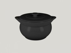 RAK Porcelain RAK Chef's Fusion mísa na polévku s poklicí pr. 15 cm, černá | RAK-CFST15BK