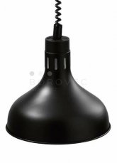 OEM infra lampa závěsná - černá 29 cm