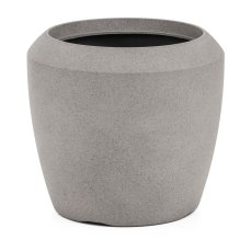 Květináč G21 Cement Round 33,5 x 33,5 x 30,5