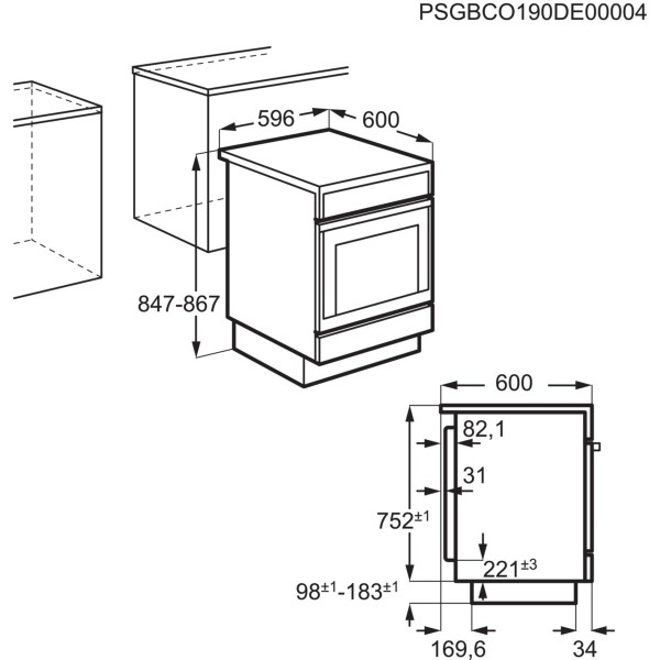 Elektrický sporák Electrolux LKR64020AX AirFry