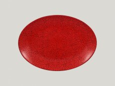 RAK Porcelain RAK Ruby talíř oválný 36 × 27 cm – červená | RAK-RBNNOP36