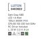 Svítidlo Nova Luce LUTON STEP GREY schodišťové, IP 65, 1,6 W