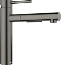 Blanco ALTA II-S satin dark steel, výsuvná sprcha s přepínáním