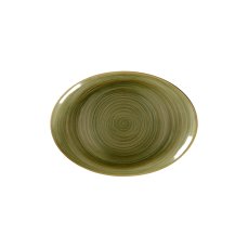 RAK Porcelain RAK Spot talíř oválný 32 cm – smaragdový | RAK-SEMNNOP32