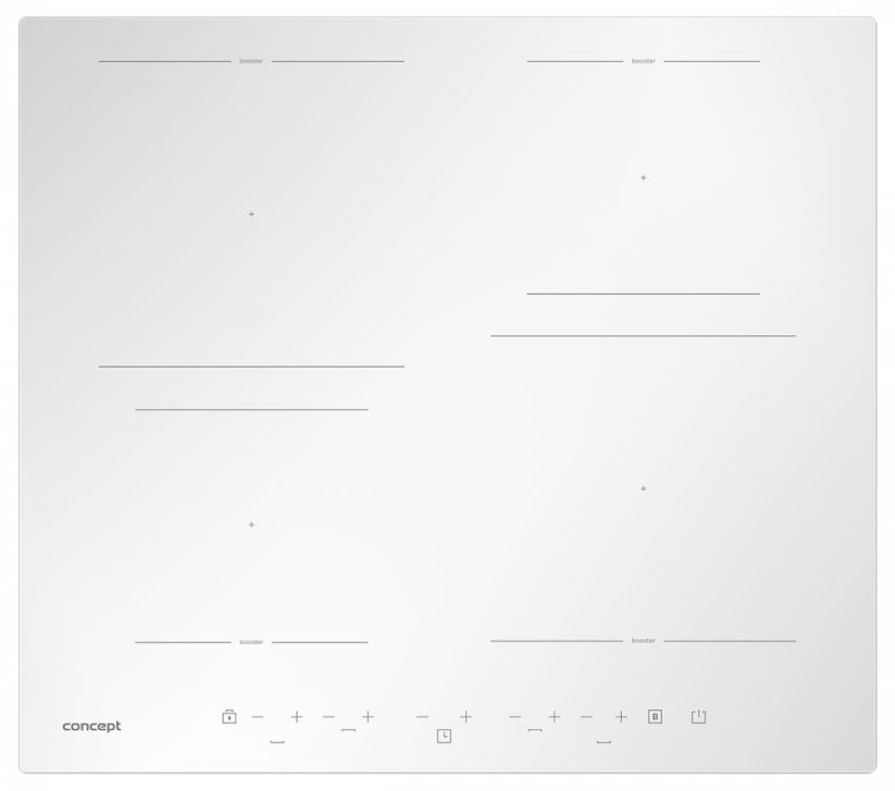 Indukční varná deska Concept IDV4260wh