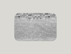 RAK Porcelain RAK Splendour talíř obdélníkový 33 × 22 cm – šedá | RAK-SRAURPW33