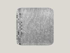 RAK Porcelain RAK Splendour talíř čtvercový 30 × 30 cm – šedá | RAK-SRAUSP30