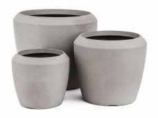 Květináč G21 Cement Round 55,6 x 55,6 x 48,4