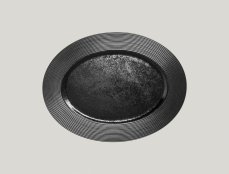 RAK Porcelain RAK Mísa oválná 34 × 25,5 cm – černá | RAK-EDOP34