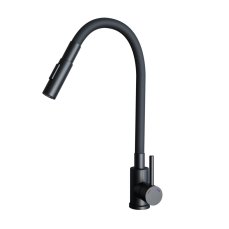 Sinks ELASTA S černá matná