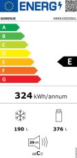 Americká chladnička Gorenje NRR9185ESBXL