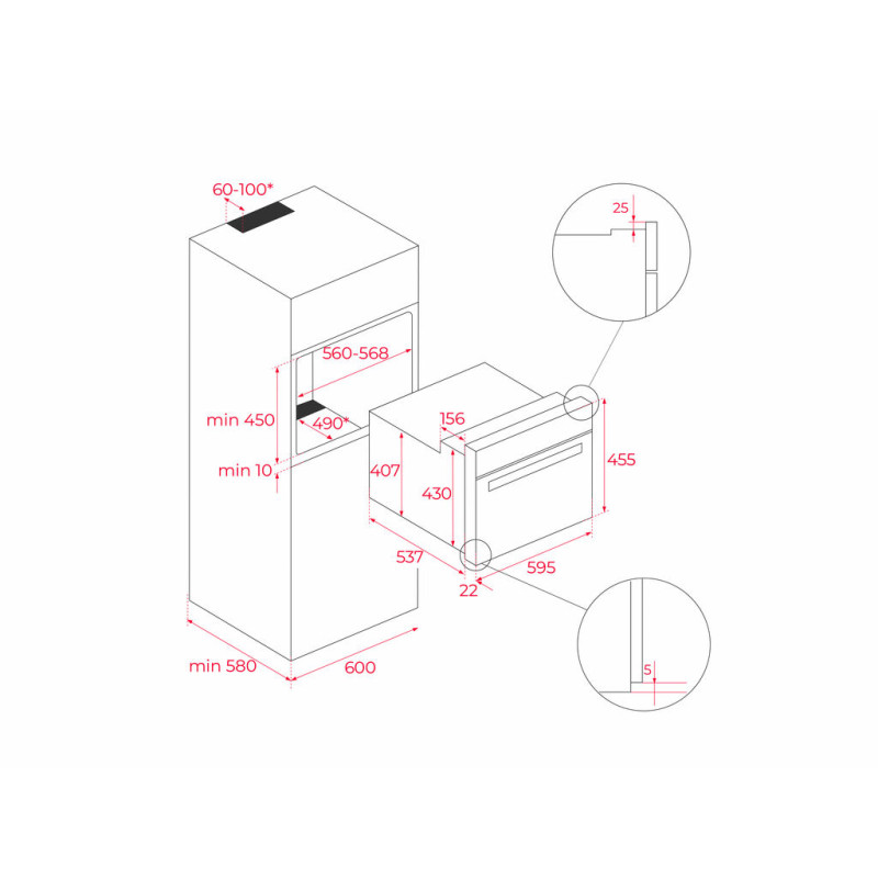 Vestavná trouba Teka HLC 8400 ST