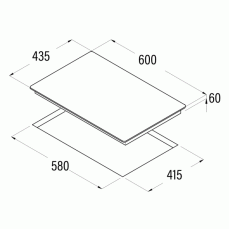 Indukční varná deska Cata IB 5004 BK