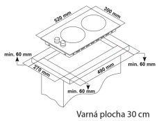 Plynová varná deska Guzzanti GZ 8202