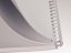 Vázací hřbet Eurosupplies plastový A4 průměr 12,5 mm bílý 100ks