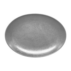 RAK Porcelain RAK Shale talíř oválný 32 × 23 cm – šedá | RAK-SHNNOP32