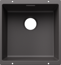 Blanco SUBLINE 400 U InFino Silgranit šedá skála bez odtokové armatury