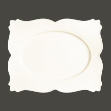 RAK Porcelain RAK White Gold podnos servírovací obdélný 44 × 32,5 cm – King | RAK-GDRT42