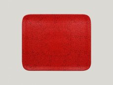 RAK Porcelain RAK Ruby talíř obdélníkový 33 × 27 cm – červená | RAK-RBAURX33