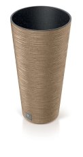 Květináč Prosperplast FURU SLIM ECO WOOD 30 cm naturo 2. jakost