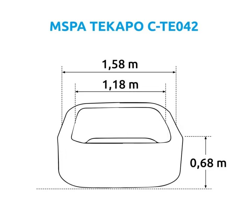 Nafukovací vířivka Marimex MSPA Tekapo C-TE042