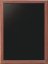 Tabule Securit UNIVERSAL nástěnná na popis křídou 50x60cm, Mahagony, lakovaná