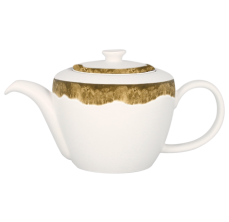 RAK Porcelain RAK Woodart konvice na čaj s víčkem 40 cl – mechově zelená | RAK-WDCLTP40MG