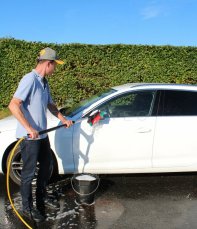 Vikan kartáč s násadou ON/OFF, 1065mm, 521652