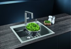 Blanco ETAGON 6 InFino Silgranit káva s excentrem+pojezdy