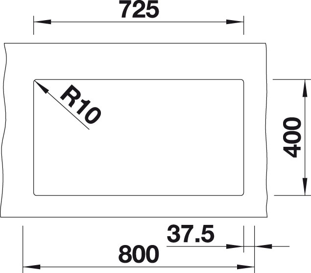 Blanco SUBLINE 350/350 U InFino Silgranit bílá bez táhla