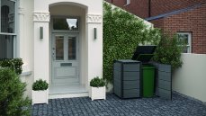 Zahradní box Keter Hide Away na popelnice 240 l šedý