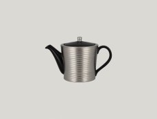 RAK Porcelain RAK Antic konvice na čaj s víčkem 40 cl, stříbrná | RAK-MAEVTP40SB