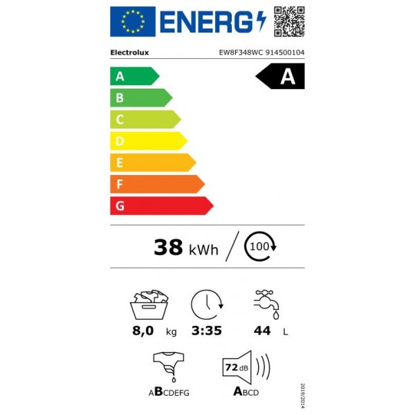 Pračka Electrolux EW8F348WC UltraCare