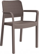 Plastová židle Keter Samanna capuccino