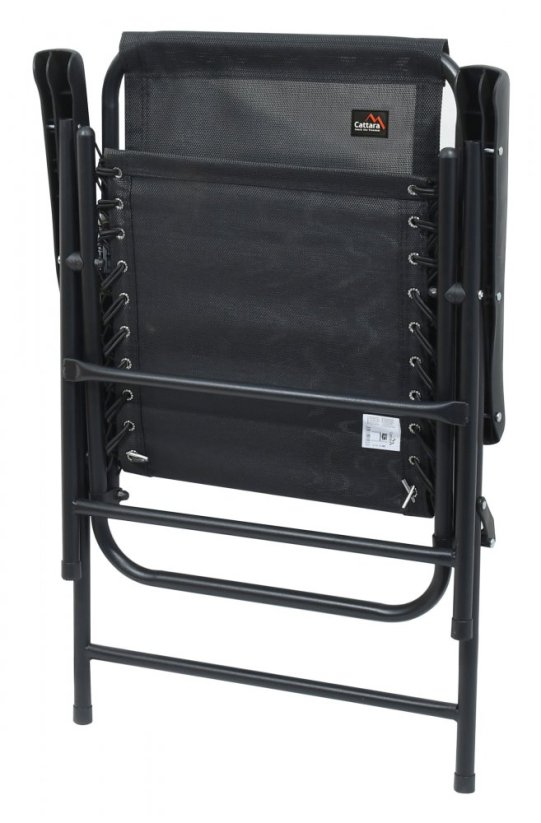 Cattara Židle zahradní skládací TERST černá